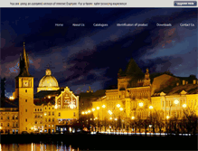 Tablet Screenshot of elitebohemia.cz